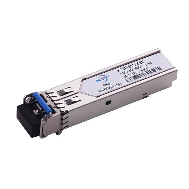 Tek modlu SFP fiber optik alıcı-vericiler 1550nm 40km