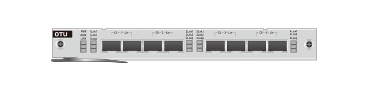 SFP+ Multi-Rate Quad Transponder Dwdm Sfp10g 56.55